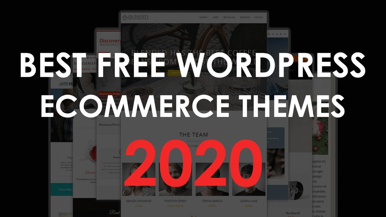 10 Best Free Wordpress Ecommerce Themes 2020 | Free Woocommerce Templates