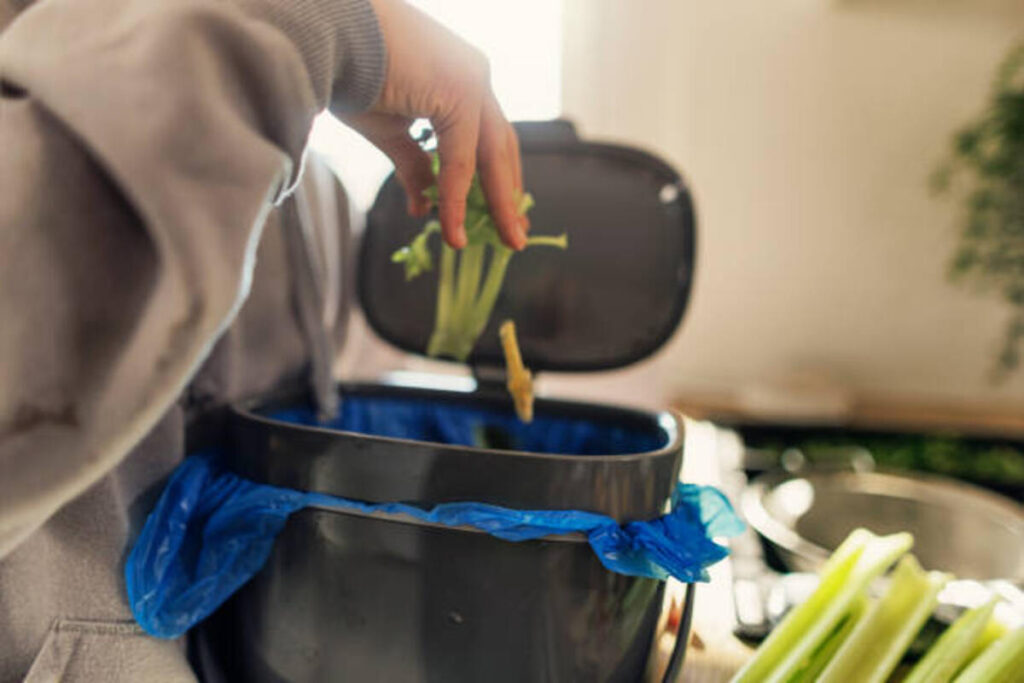 MUJI Dual Kitchen Trash Can