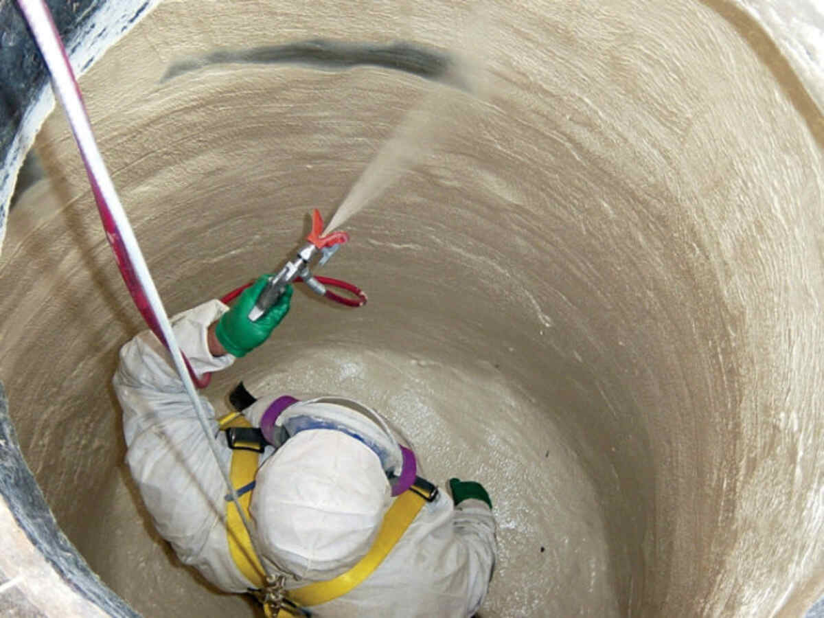 manhole lining