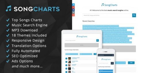 Wordpress Music Chart Plugin